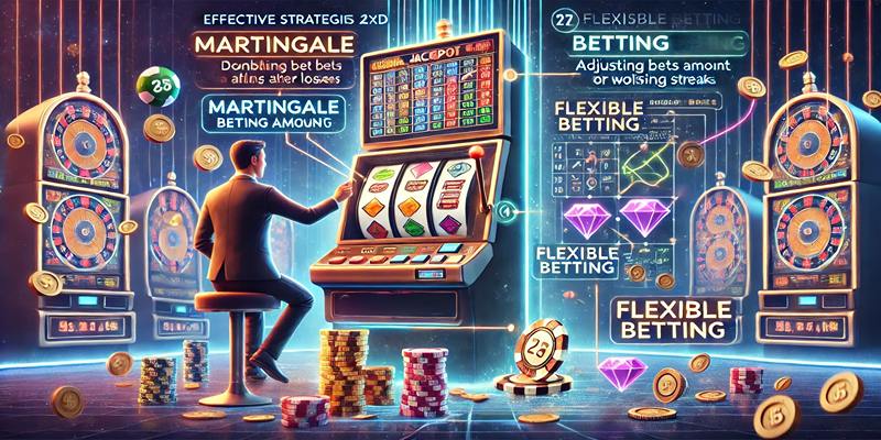 Áp dụng chiến lược Martingale và cược linh hoạt để tối ưu cơ hội thắng